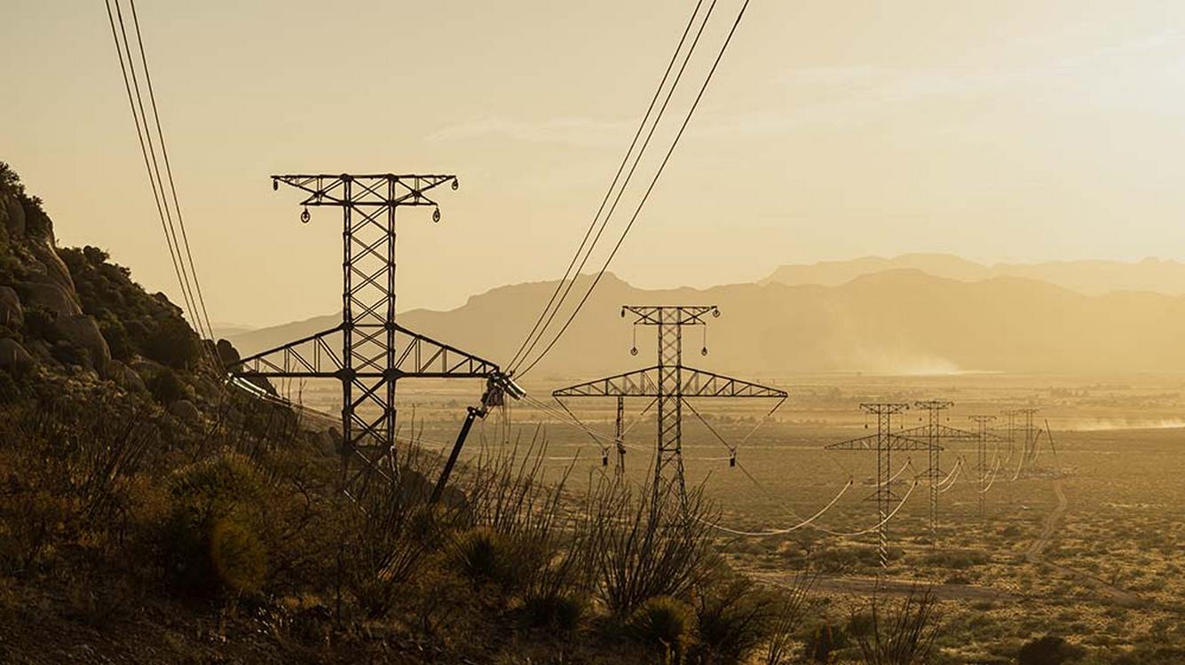вітрова ферма SunZia Нью-Мексико Аризона лінія електропередач HVDC