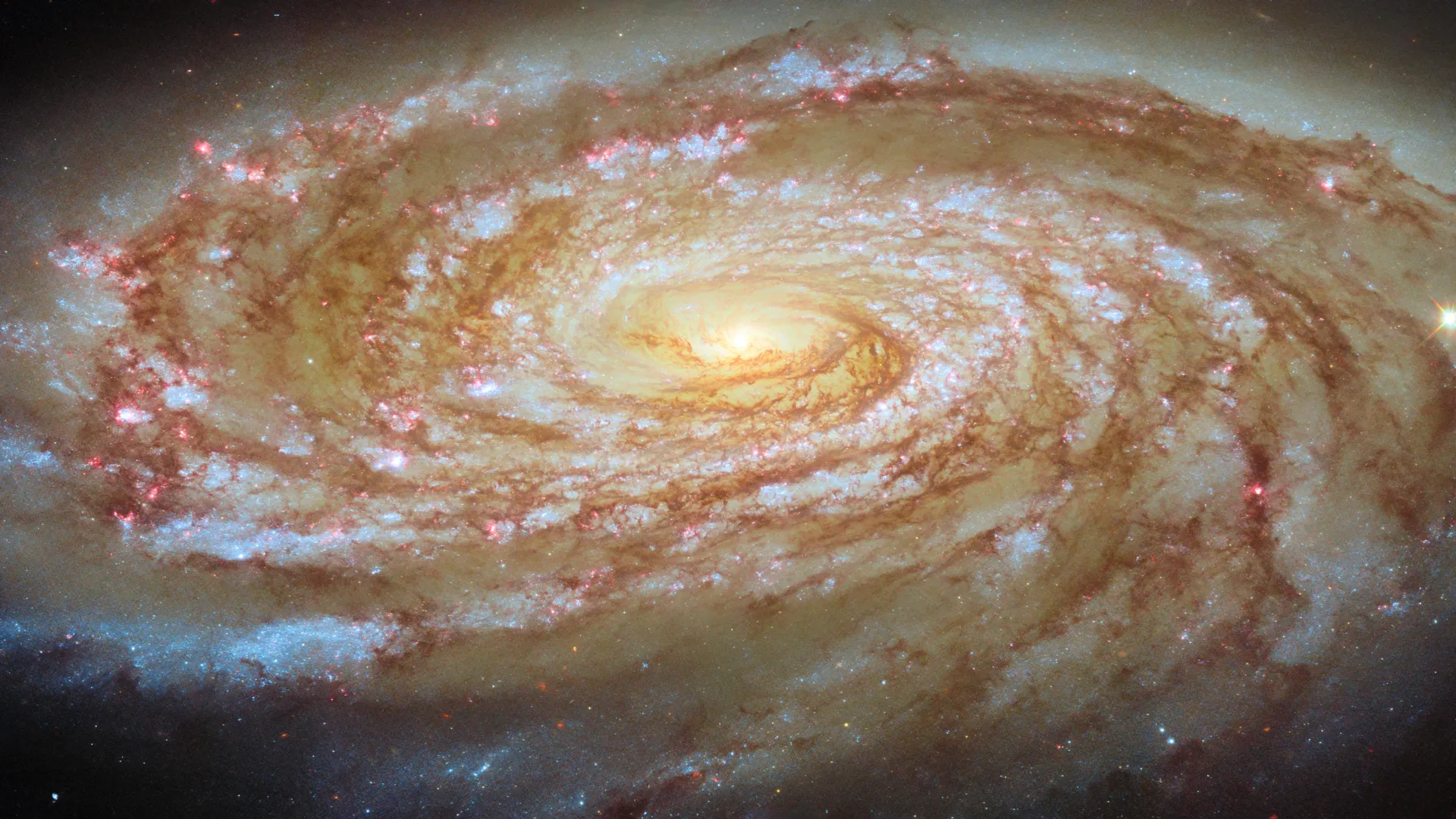 галактика Messier 88 знімок Hubble спіральні рукави космос
