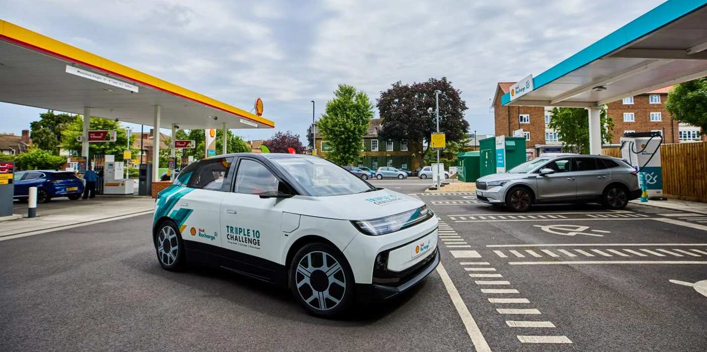 концепт-кар Shell Triple 10 електромобіль зарядка